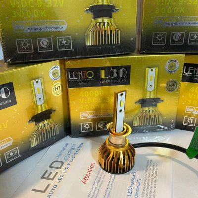 هدلایت لیمویی F30برند لنزو